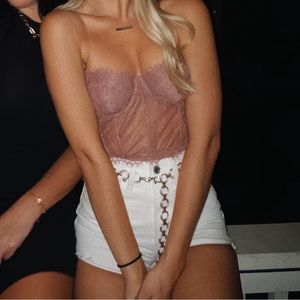 Victoria Secret corset top